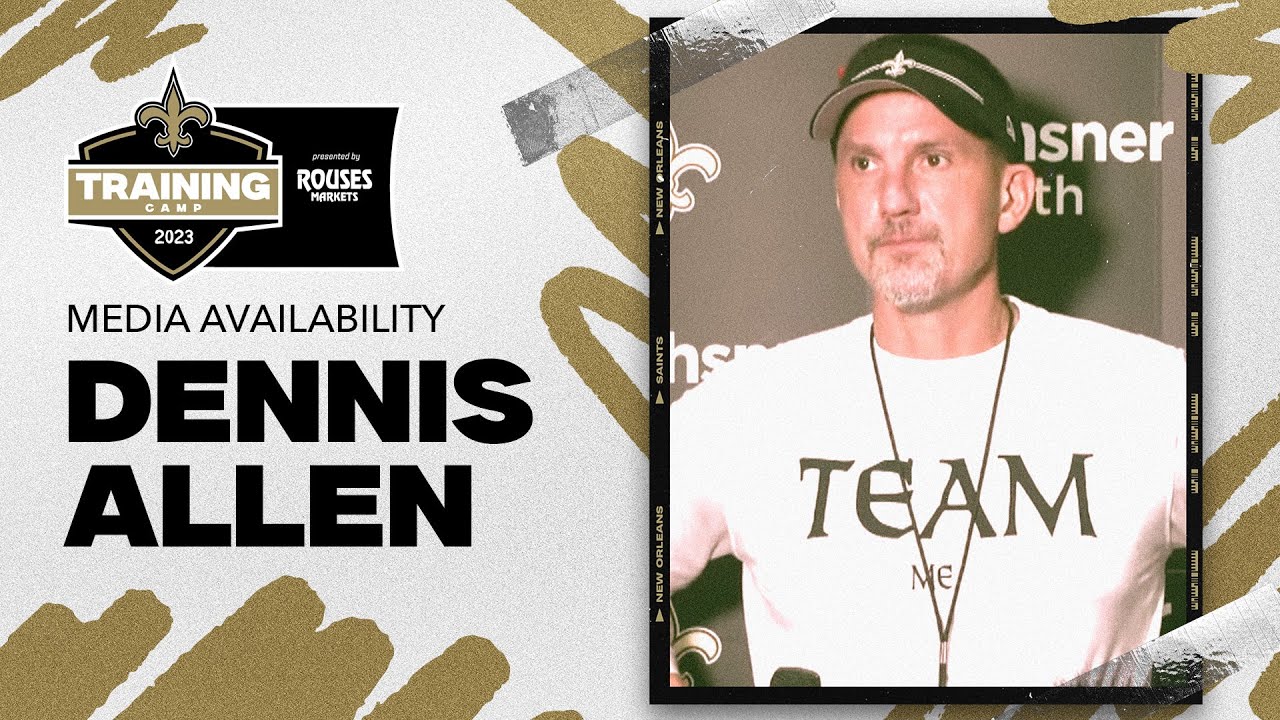 Dennis Allen Recaps Day 20 | Saints Training Camp 2023 | Saints News