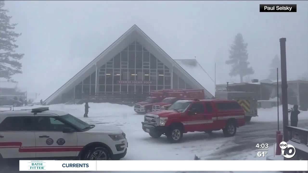 1 Dead, 1 Injured Following Avalanche At California Ski Resort As Storm Moves In, Official Says | San Diego News