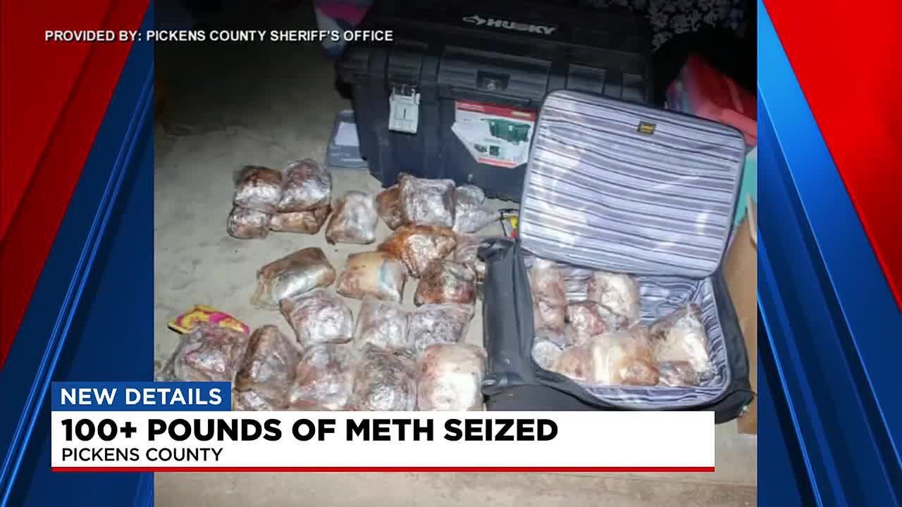 100+ Pounds Of Meth Seized