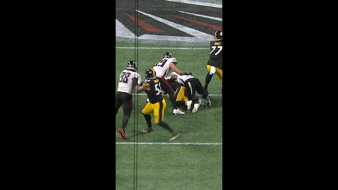 Mike Jones With A Sack Vs. Pittsburgh Steelers