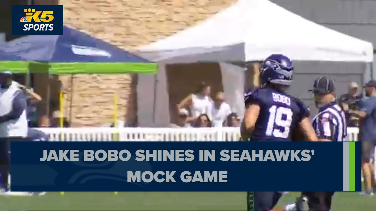 Jake Bobo Shines In Seahawks’ Mock Game, Fights For 53 Man Roster Spot