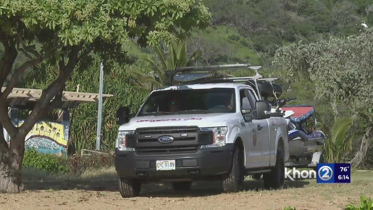 20 Year Old Surfer Rescued From Surf During News Conference On Rescue Tubes