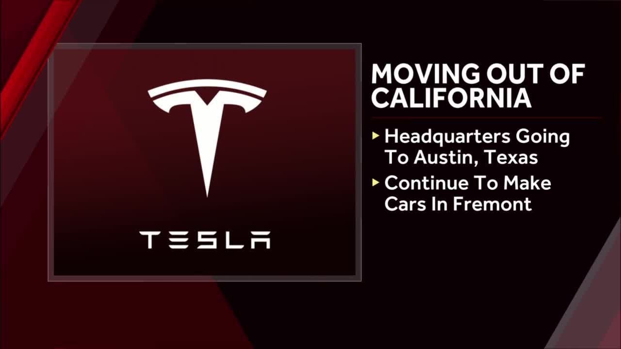 Elon Musk moves Tesla HQ from Bay Area to Texas