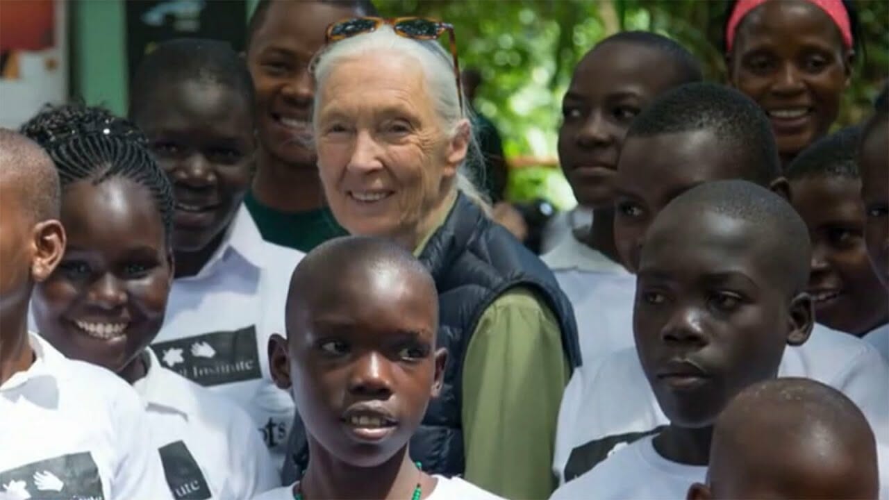 Jane Goodall receives unique tribute, mom gives out free hugs and more uplifting news