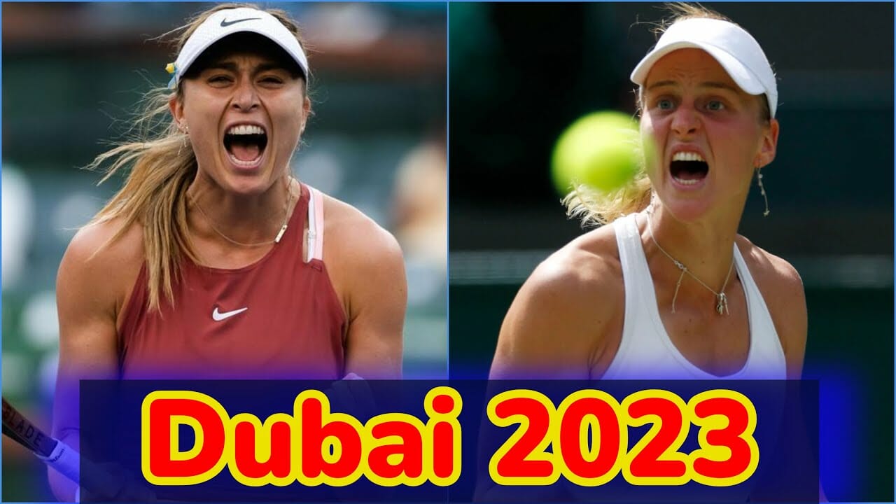 Paula Badosa vs Liudmila Samsonova .. Match Highlights .. Dubai 2023