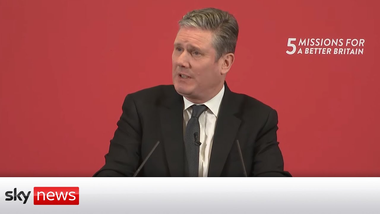 Sir Keir Starmer outlines Labour Party’s growth mission in speech