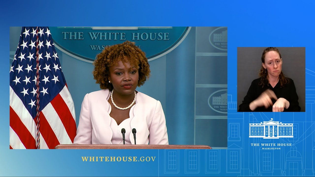 04/27/23: Press Briefing By Press Secretary Karine Jean Pierre | Dc News