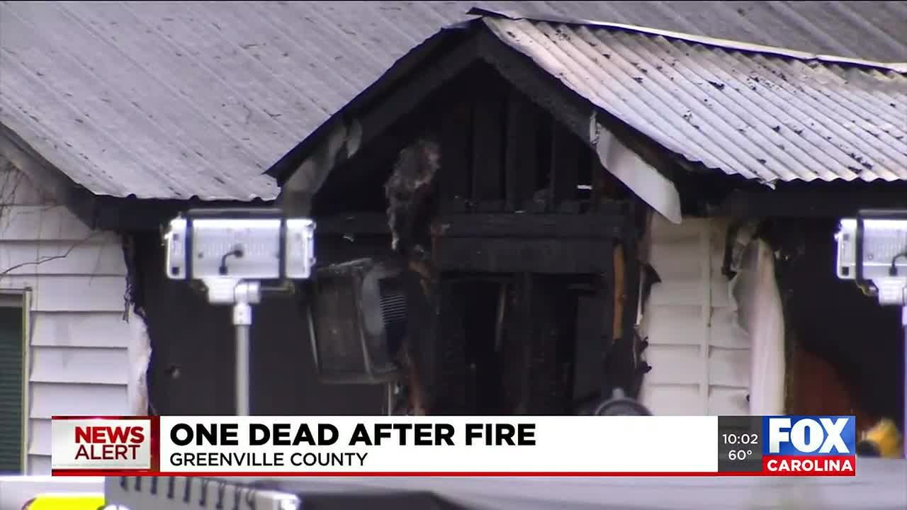 1 Dead Following Fire In Greenville County