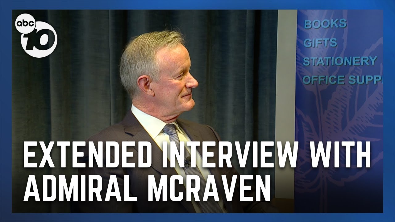 10News anchor Kimberly Hunt’s extended interview with Admiral McRaven | San Diego News