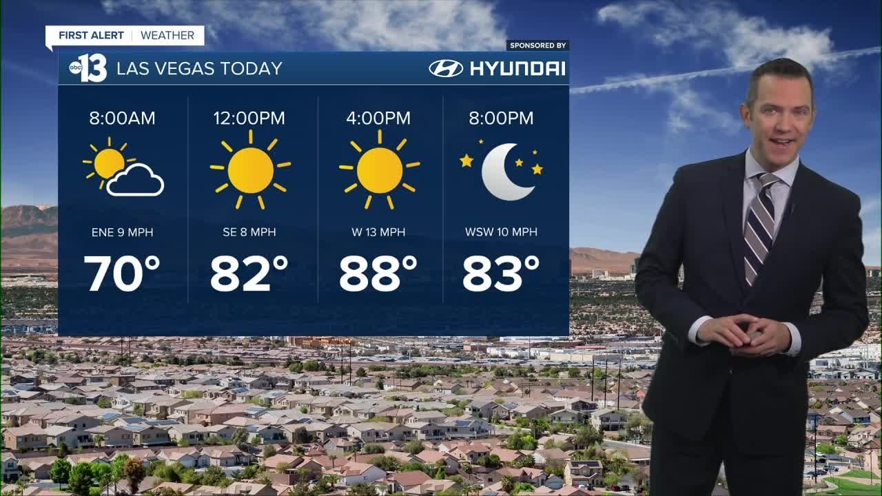 13 First Alert Las Vegas Morning Forecast | April 24, 2023