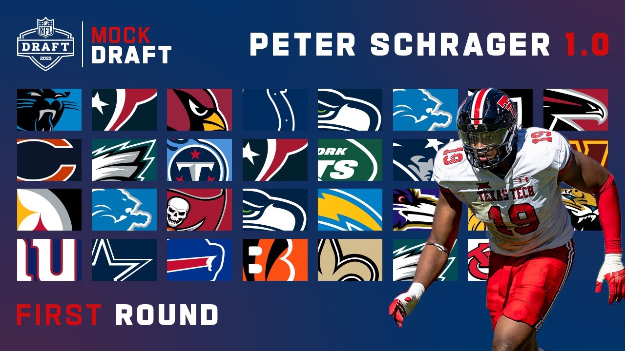 2023 Full First Round Mock Draft: Peter Schrager 1.0