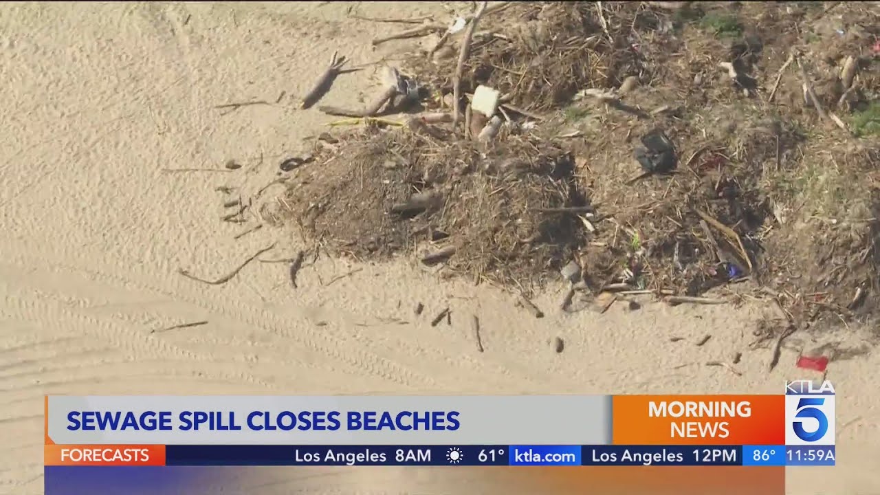 250,000 Gallon Sewage Spill Closes Long Beach Coastal Beaches