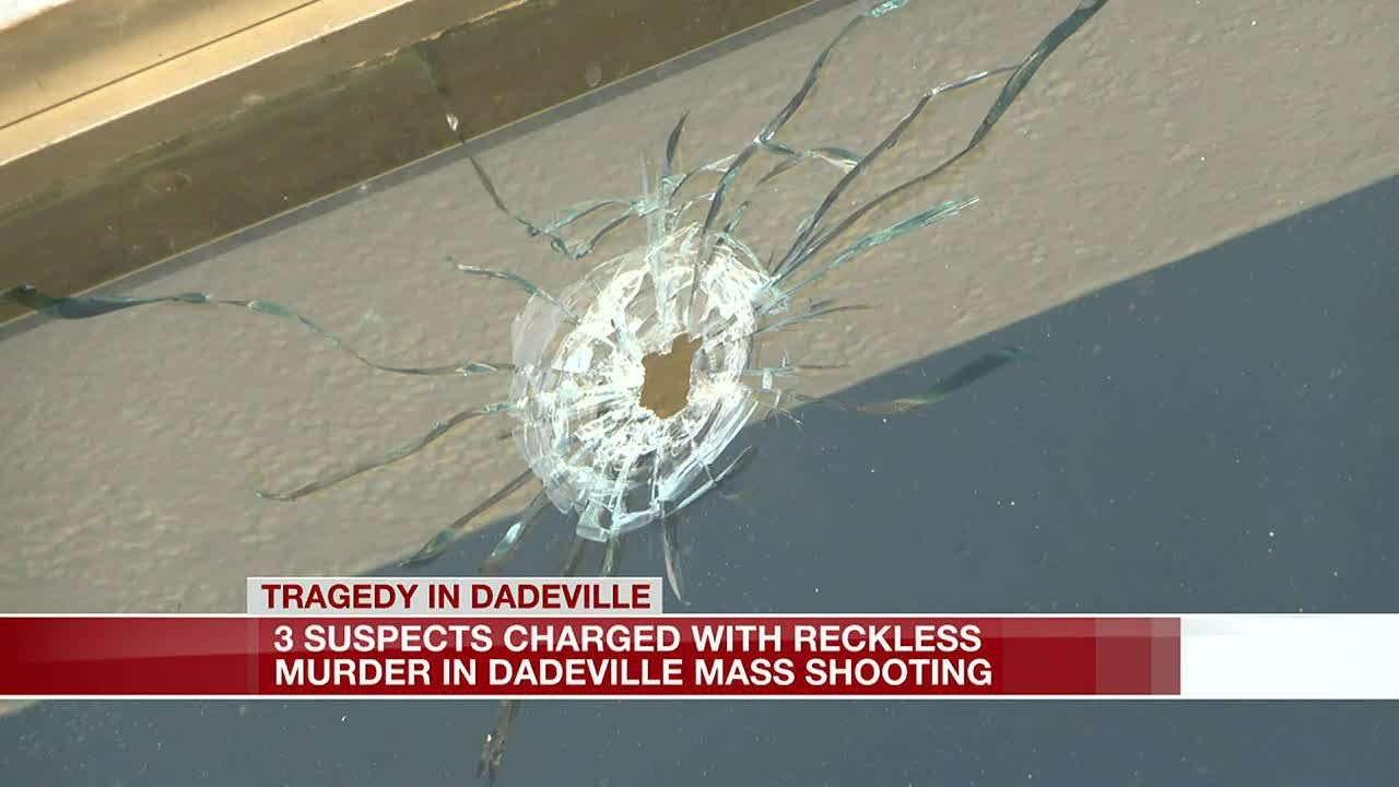 3 Suspects Charged With Reckless Murder In Dadeville Mass Shooting