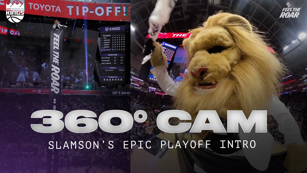 360° Cam: Slamson’s Epic Playoff Intro