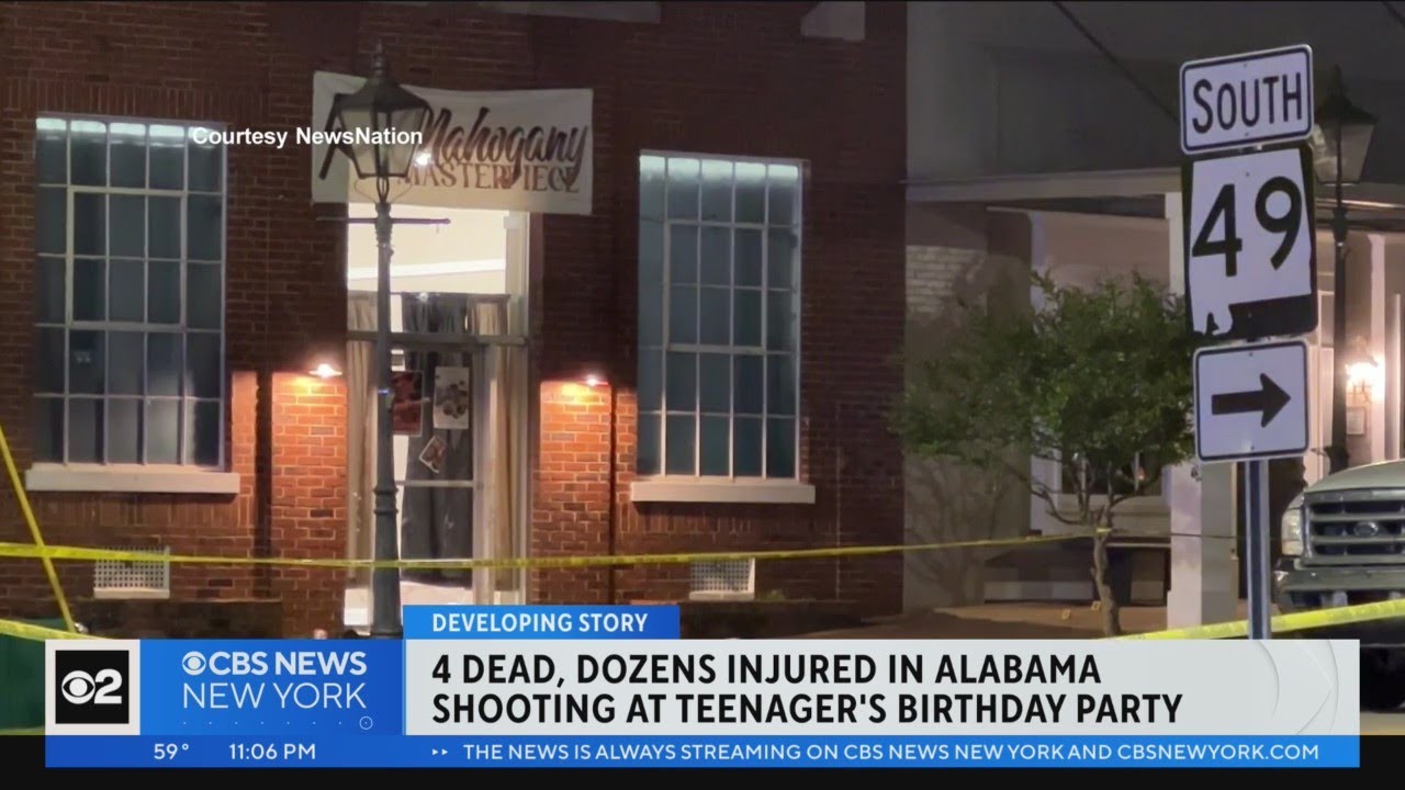 4 Dead, Dozens Injured In Mass Shooting In Alabama