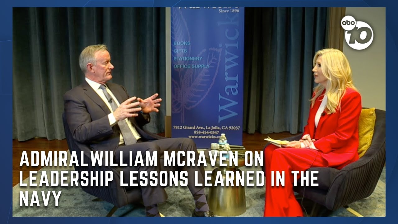 4 Star Admiral Mcraven In San Diego Talking About Latest Book: The Wisdom Of The Bullfrog | San Diego News