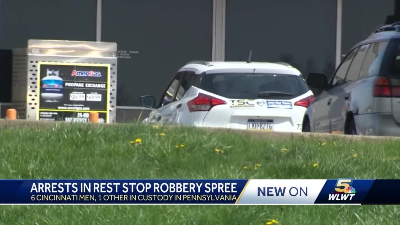 6 Cincinnati Men Arrested For String Of Robberies In Pennsylvania