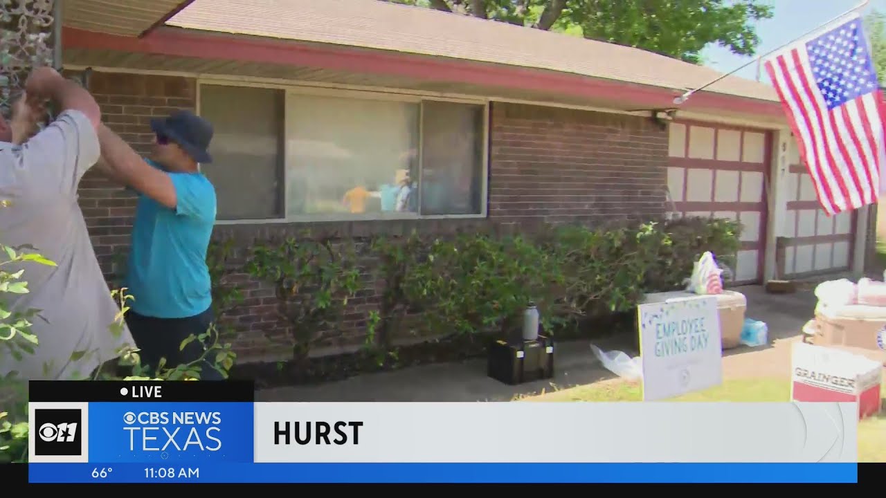 6 Stones Non Profit Helps Veteran With Home Repairs | Dallas News