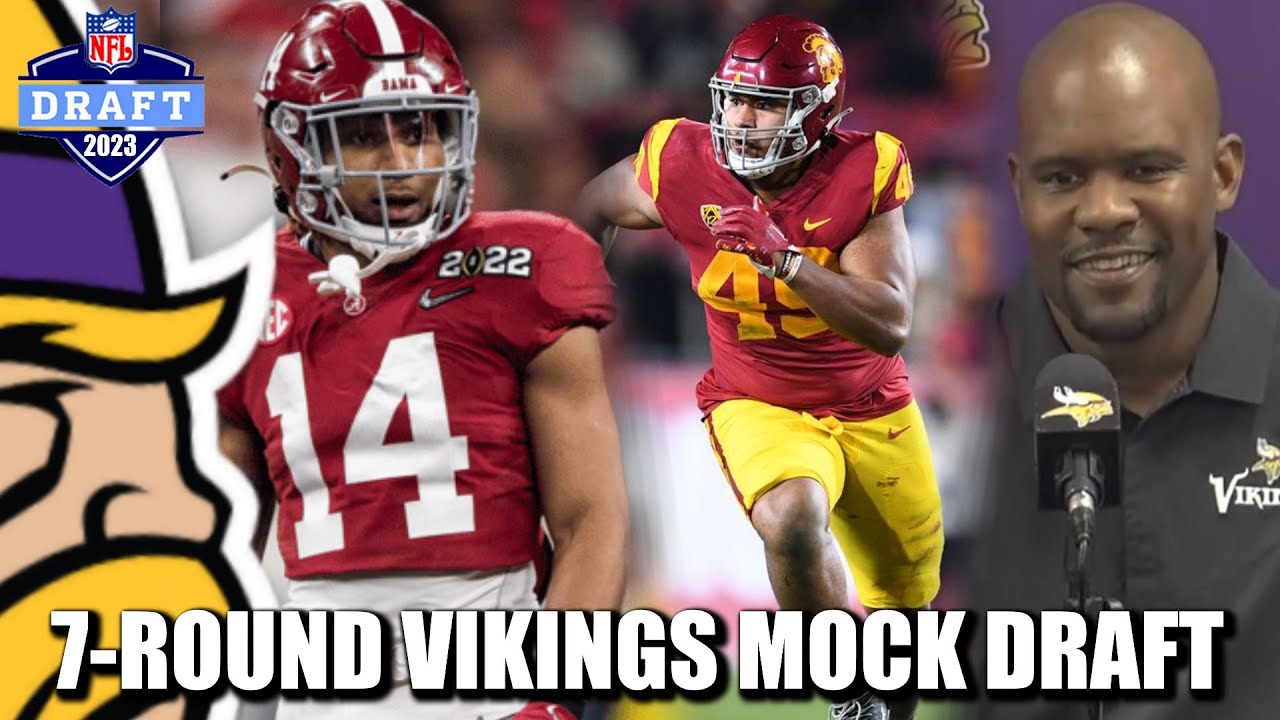 7 Round Minnesota Vikings Mock Draft: Only Drafting Defense