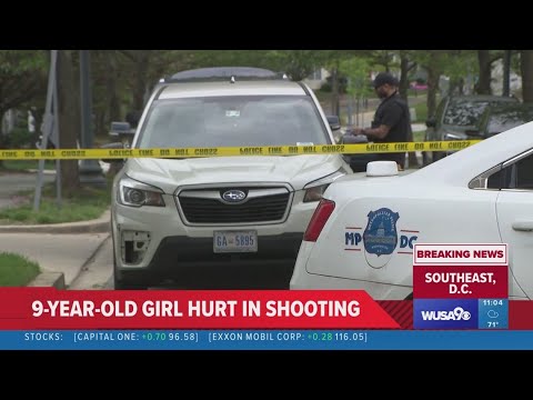 9 Year Old Girl Shot In Dc, Police Investigate