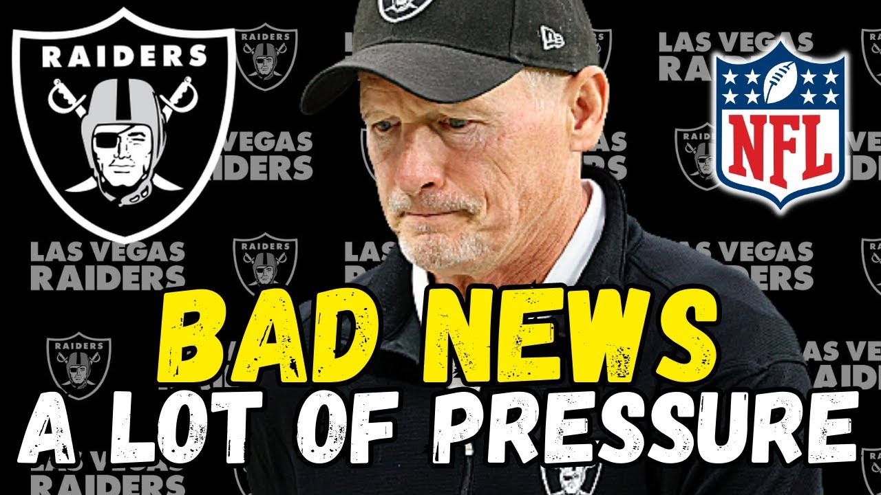 A Lot Of Pressure! Last Minute! Las Vegas Raiders News