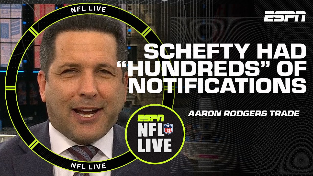 Adam Schefter’s Classmates Were Ruthless For Aaron Rodgers Updates 🤣 | Nfl Live