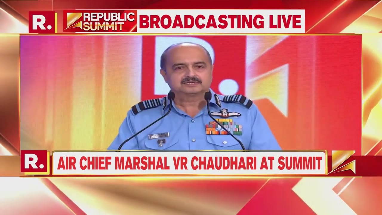 Air Chief Marshal Vr Chaudhari Shares His Dreams About Indian Air Force At Republic Summit