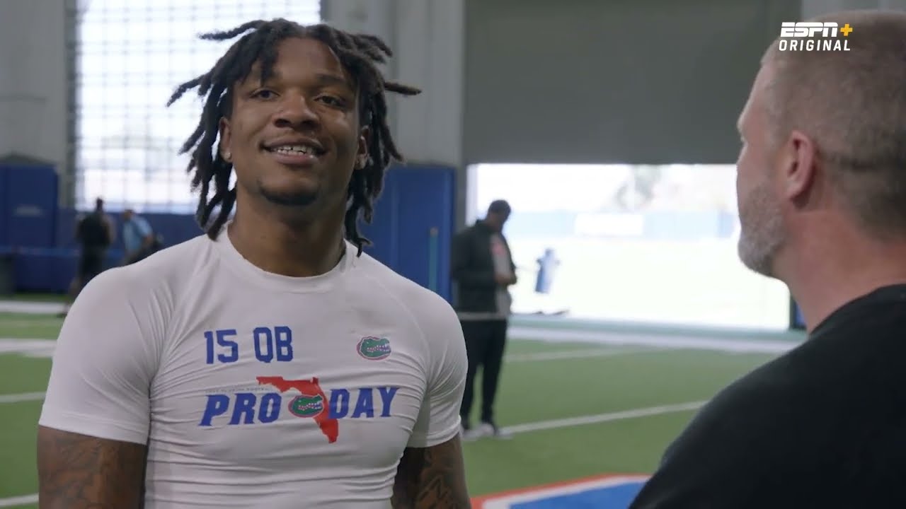 All Access With Anthony Richardson At Florida’s Pro Day | On The Clock | Espn+