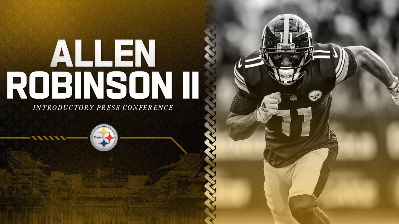 Allen Robinson Ii Introductory Press Conference | Pittsburgh Steelers