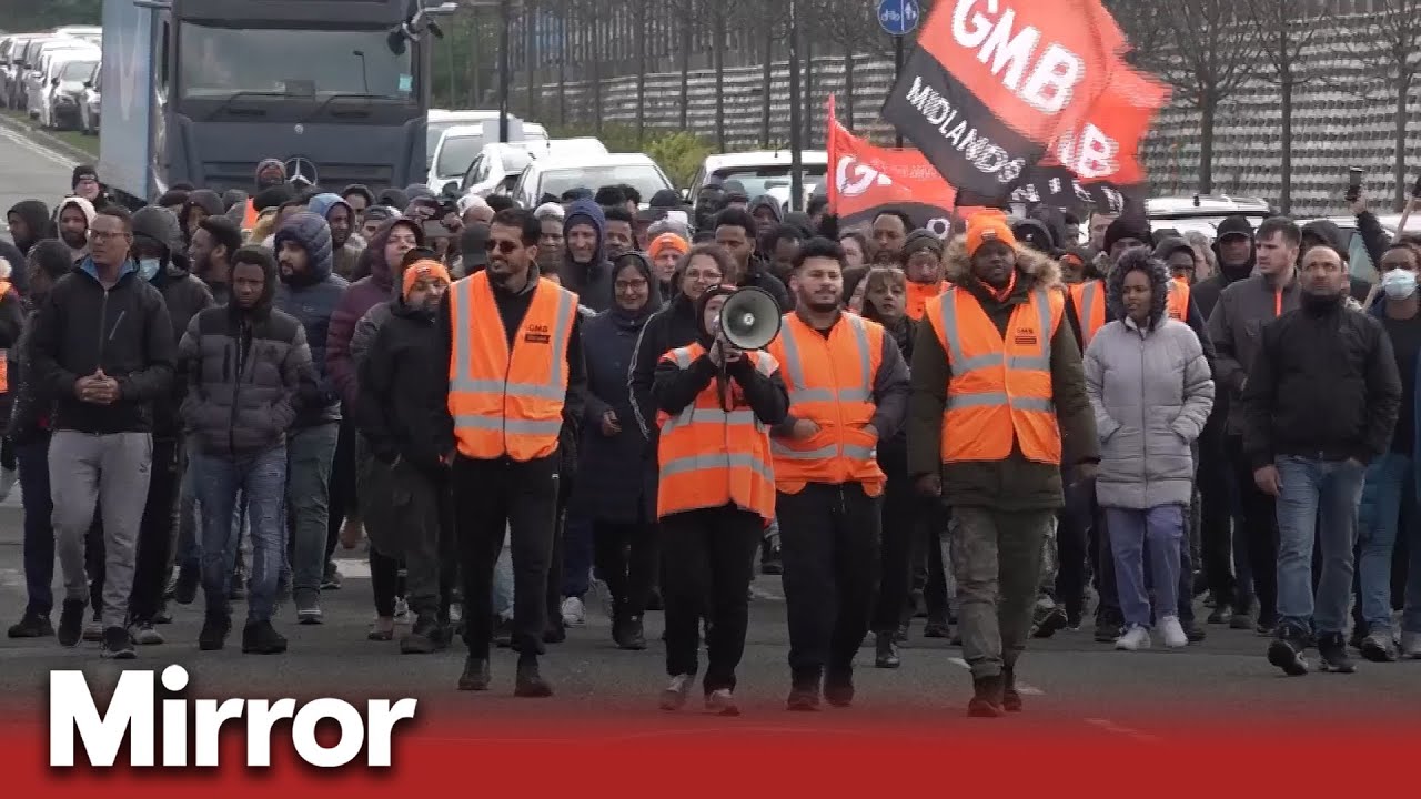 Amazon: Hundreds Of Workers Walk Out Amid Pay Dispute | Uk News