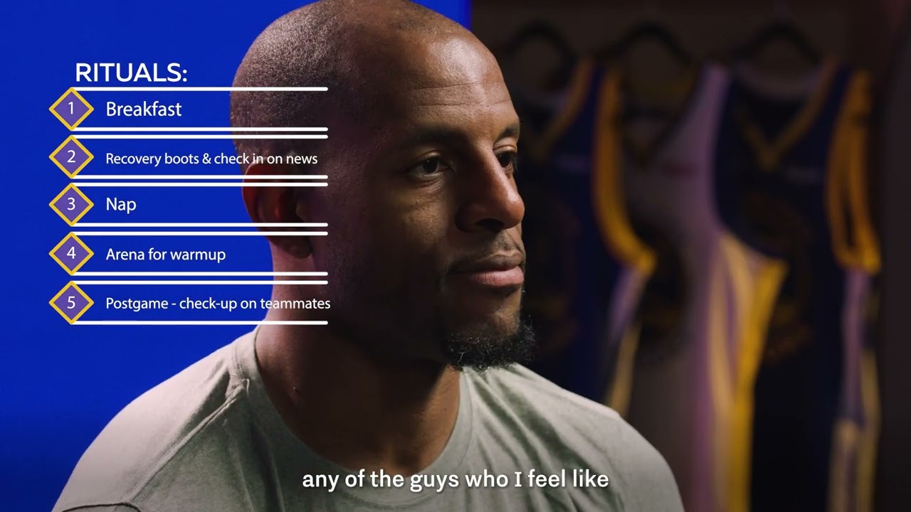 Andre Iguodala’s Therabody Rituals | Warriors News