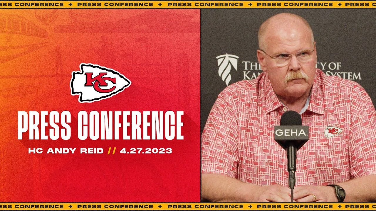 Andy Reid Round One Recap Press Conference | 2023 Nfl Draft | Chiefs News