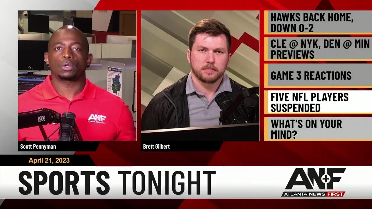 Anf+ Sports Tonight: Hawks Preview, More Nba Reaction, And Big Nfl News!