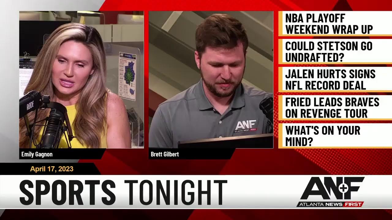 Anf Sports Tonight: Nba Playoff Reaction, Braves Revenge Preview, And More!