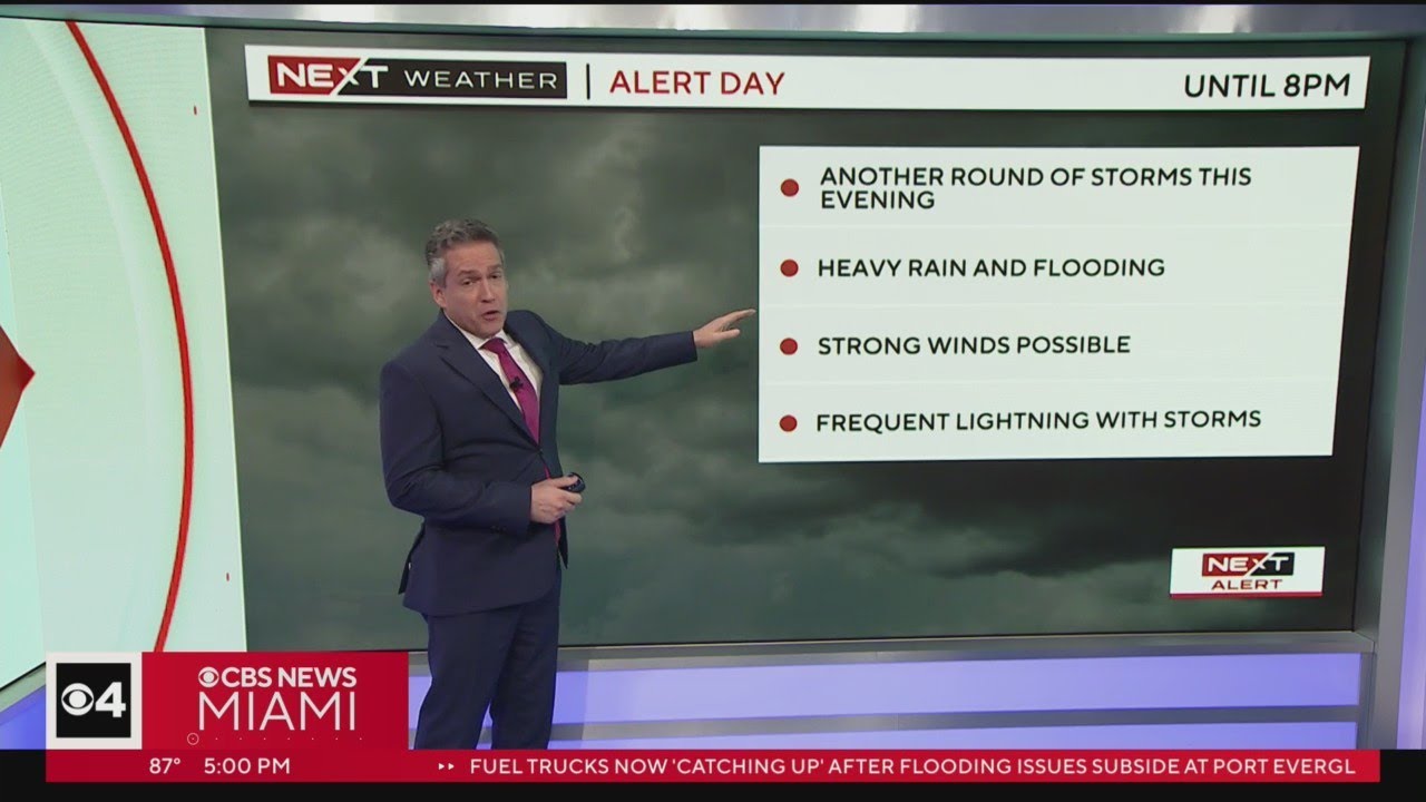 Another Round Of Severe Weather For South Florida In The Forecast