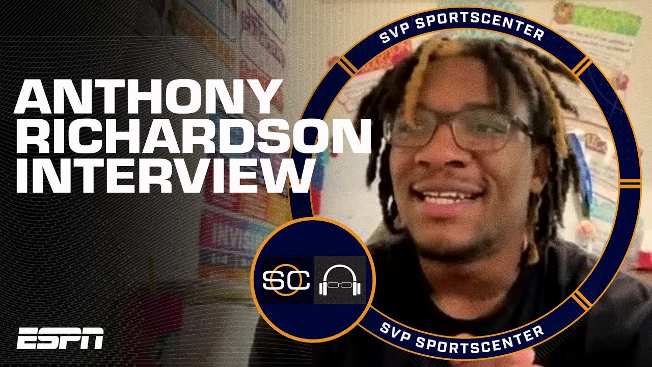 Anthony Richardson: I Want To Play Out The Gate, But I’m Willing To Sit And Learn | Sc With Svp