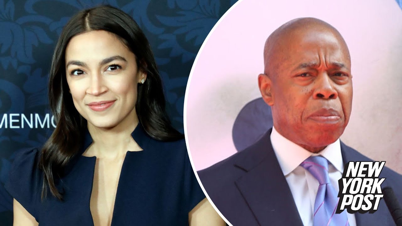 Aoc Slams Adams Over Cop Raises, Says Nyc ‘defunding Safety’ In Favor Of ‘militarized’ Nypd | Nypost