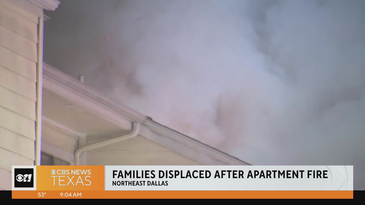 Apartment Fire In Northeast Dallas Leaves 16 Displaced | Dallas News