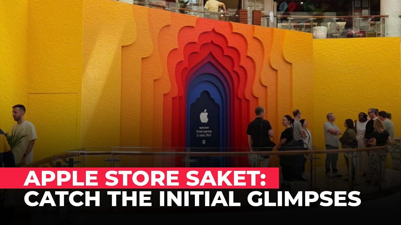 Apple Store Saket: Catch The Initial Glimpses Ahead Of Its Opening | Econ Times