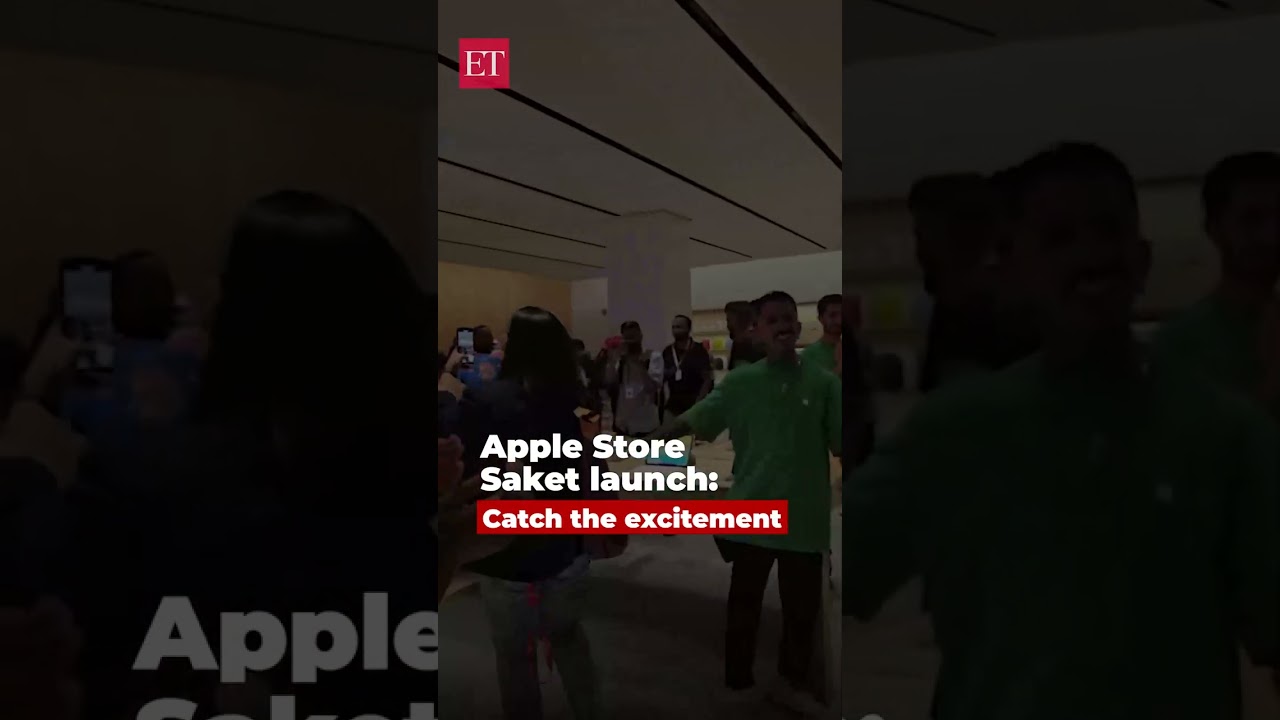 Apple Store Saket Launch: Catch The Excitement | Econ Times