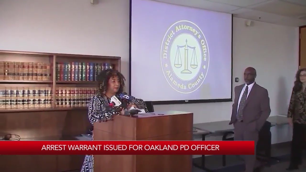 Arrest Warrant Issued For Oakland Pd Officer