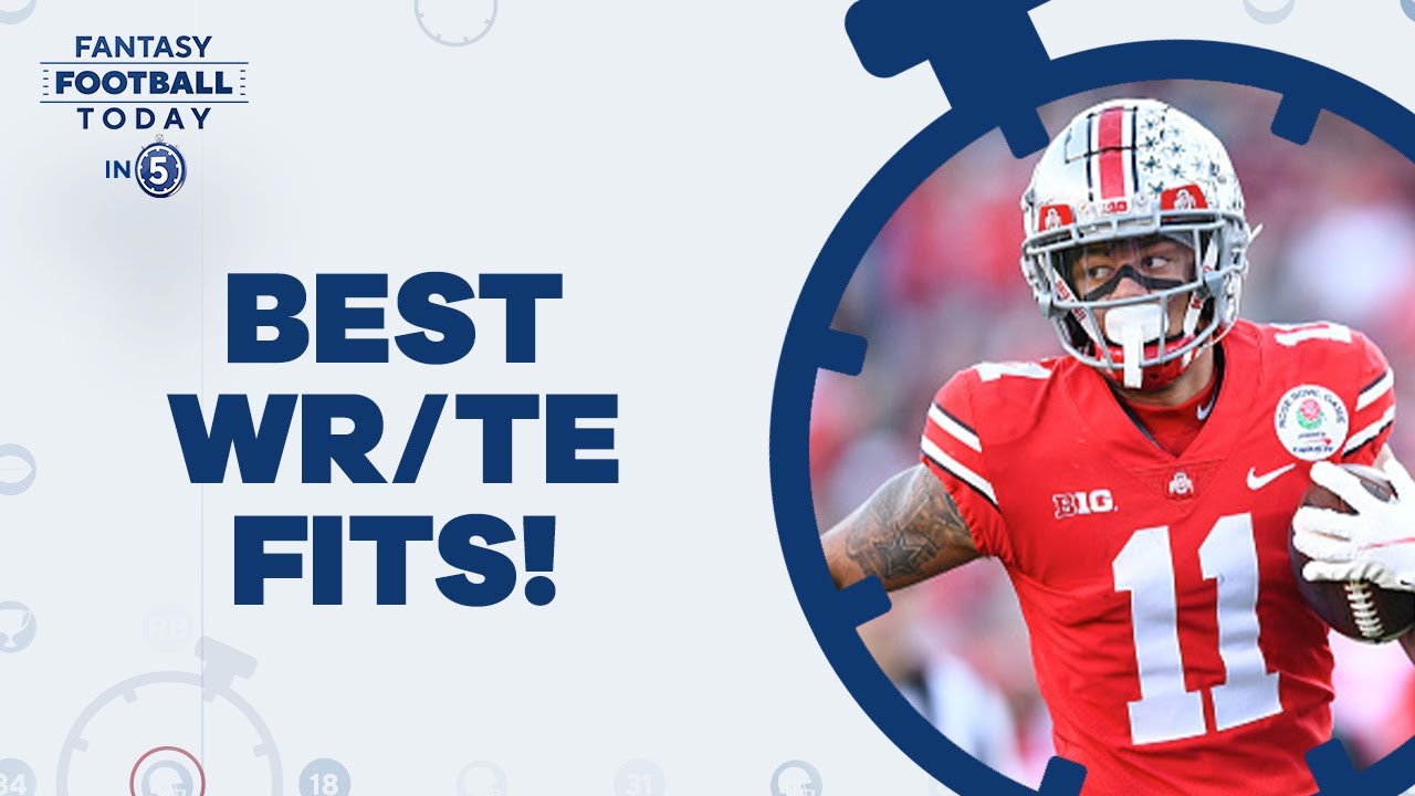 Best Landing Spots For 2023 Nfl Draft Prospects: Wrs And Tes! (fantasy Football Today In 5 Podcast)