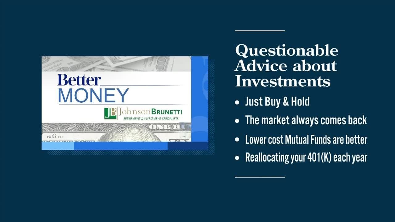 Better Money: Questionable Advice About Investments, 4/23