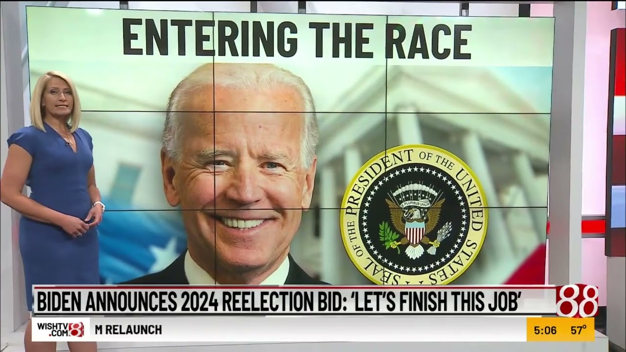 Biden Announces 2024 Reelection Bid: “let’s Finish This Job”