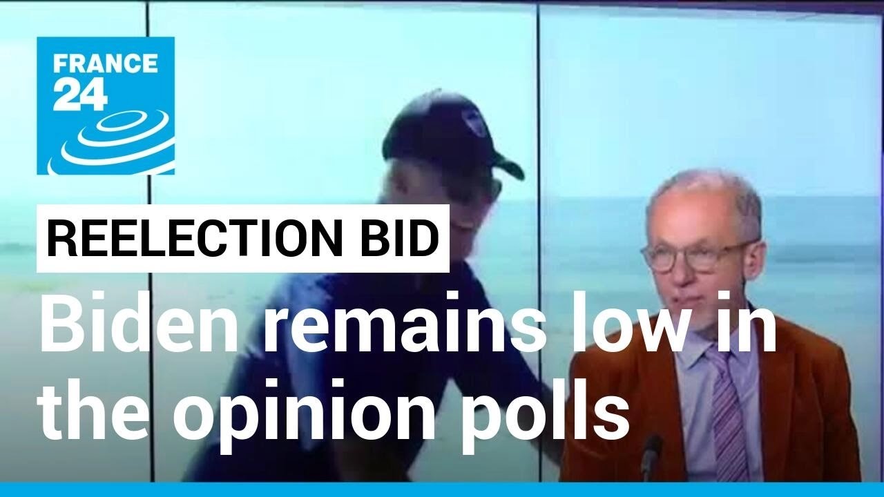 Biden Reelection Bid: American President Remains Low In The Opinion Polls • France 24 English