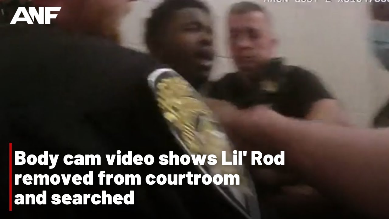 Body Cam Shows Lil’ Rod Removed From Young Slime Life Trial’s Courtroom