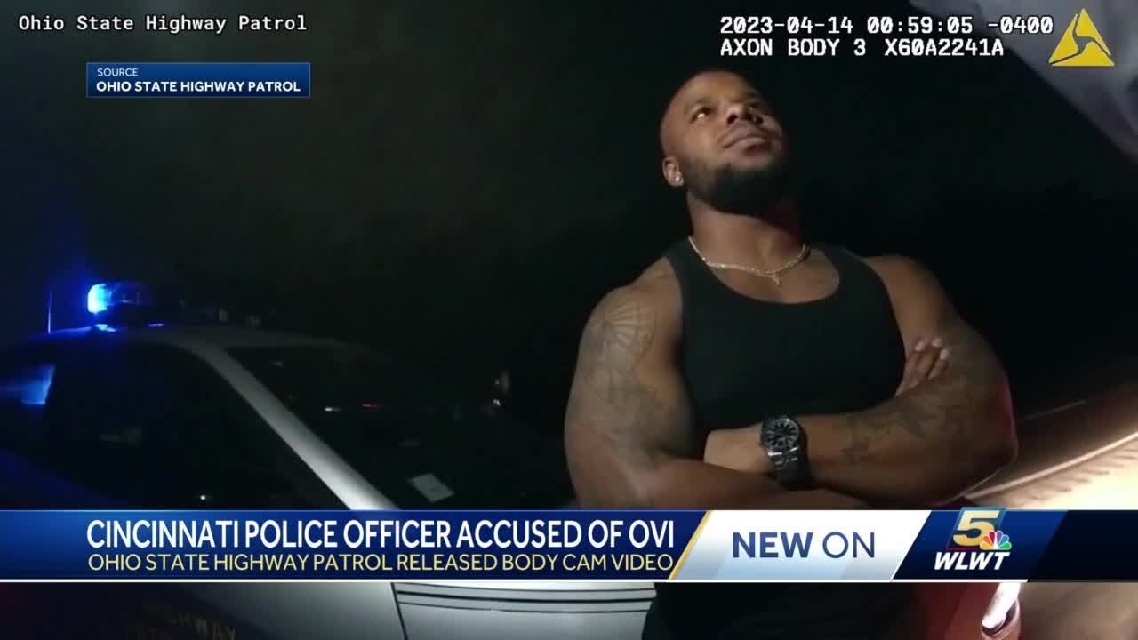 Body Cam Video Shows Cpd Officer Arrested, Accused Of Driving While Impaired