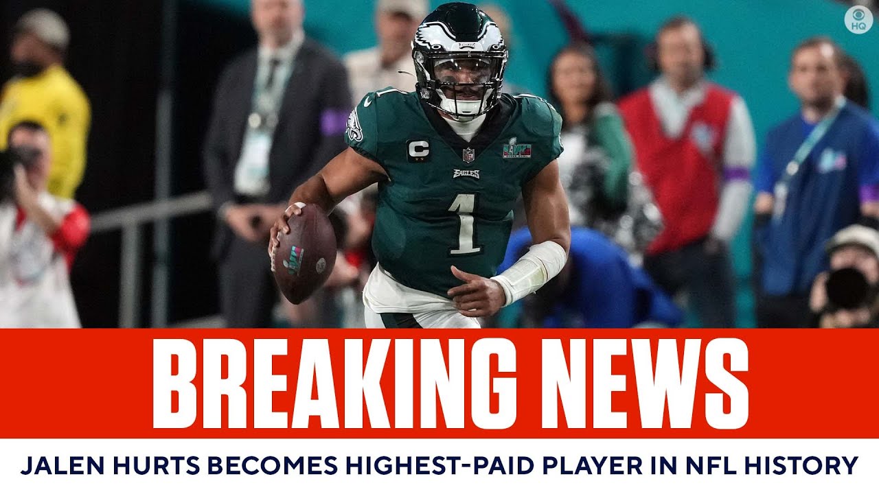 Breaking News: Eagles’ Jalen Hurts Agrees To 5 Year, $255 Million Extension | Cbs Sports