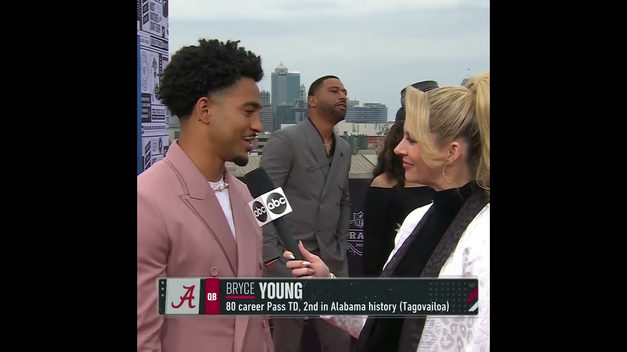 Bryce Young Is Ready For His Moment 🤩 #nfldraft