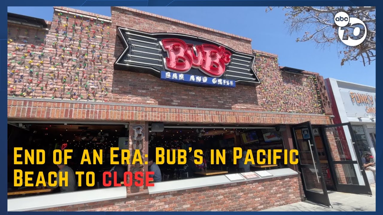 Bub’s At The Beach Closing After 25 Years | San Diego News